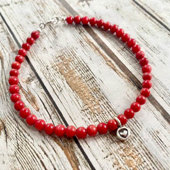 Red Coral Bracelet