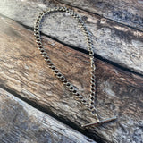Upcycled Vintage Watch Chain Necklace