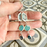 Blue Gemstone Drops