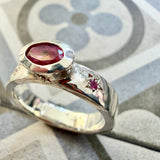 Ruby Star Ring