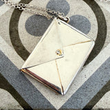 Antique Stamp Holder Pendant