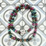 Hand Knotted Tourmaline Quartz Necklace