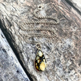Dark Moon Hubei Variscite Necklace