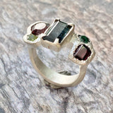 Relic Five Stone Statement Ring