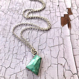 Geometric Turquoise Necklace