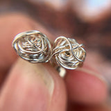 Birds Nest Earrings