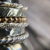 Double Twisted Stacker Ring