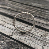Twisted Stacker Ring