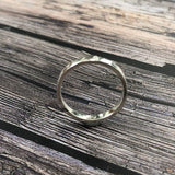 Hammered Stacker Ring