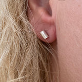 Coiled Spring earrings