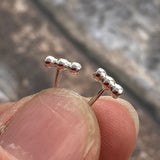 T Bar Ball Earrings