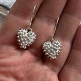 Jazzle Heart Drop Earrings