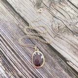 Ruby Sheen Sapphire Necklace