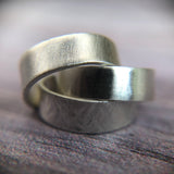 Silver ear cuff