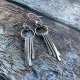 Ruby Fringe Earrings