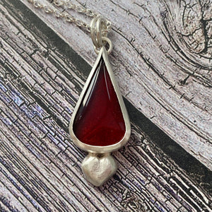 Silver rosarita Pendant