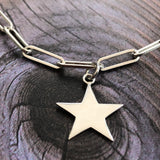 Star Paperclip Bracelet