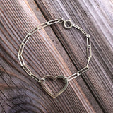 Chunky Heart Bracelet