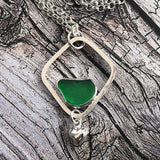 sea glass pendant