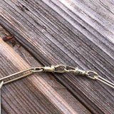Trombone Chain Link Necklace