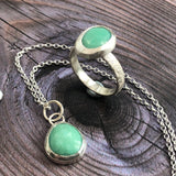 Chrysoprase Ring