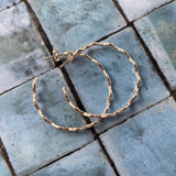 Wiggle Hoop Earrings