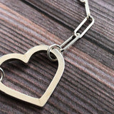 Chunky Heart Bracelet