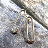 Chunky Paperclip Link Earrings