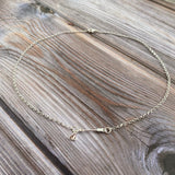 Arrow and Heart Charm Necklace