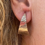 Textured Curve Earrings