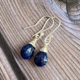 sodalite earrings