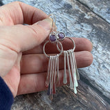 Ruby Fringe Earrings